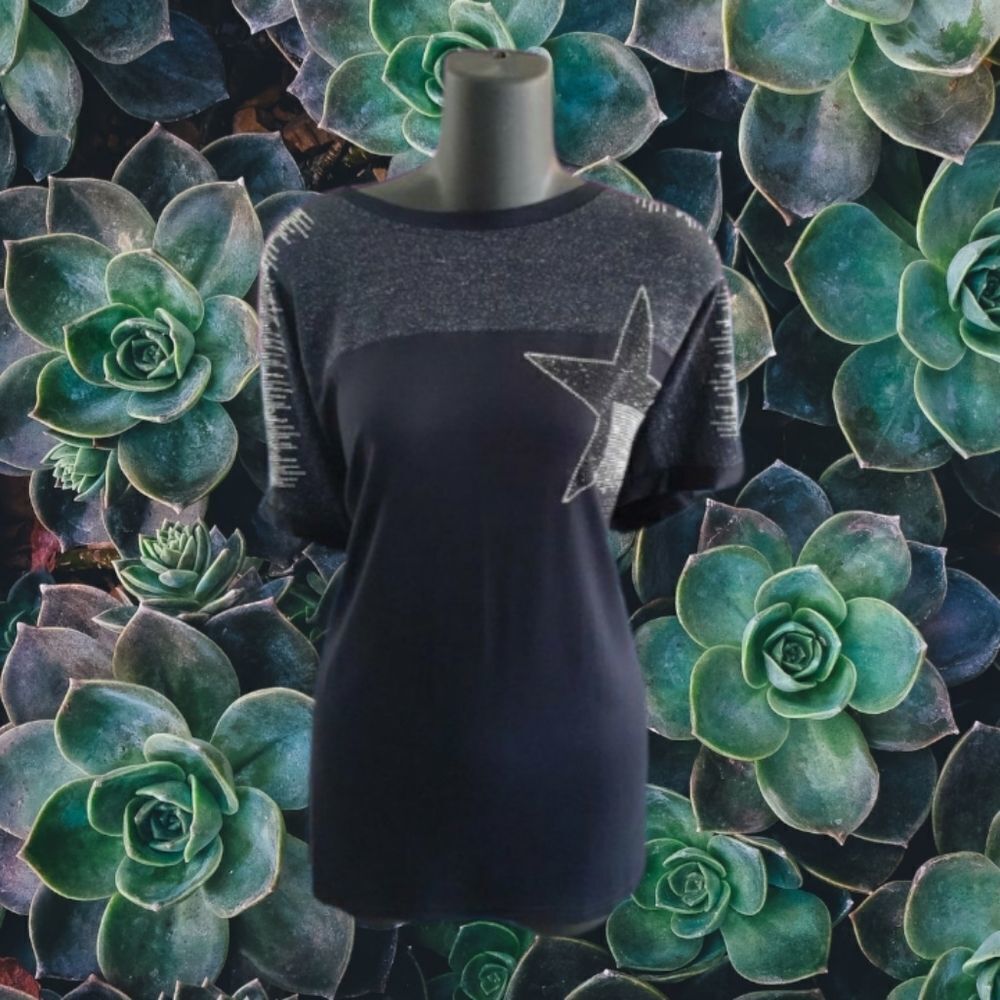 Rhinestone Star T-Shirt 